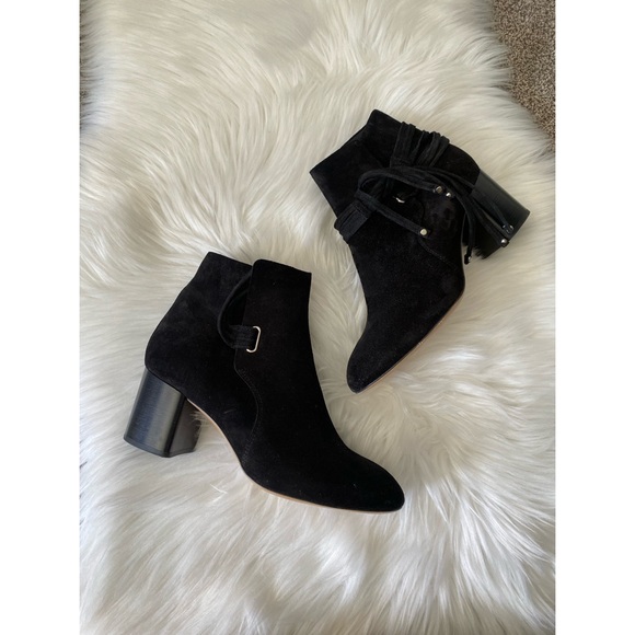 Rag & Bone Tie Up Suede Bootie Boot - Picture 3 of 8